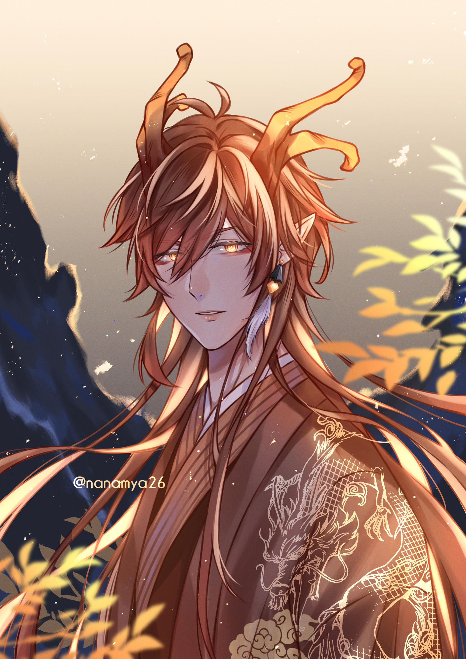 Dragon Zhongli by ziiha99 on DeviantArt