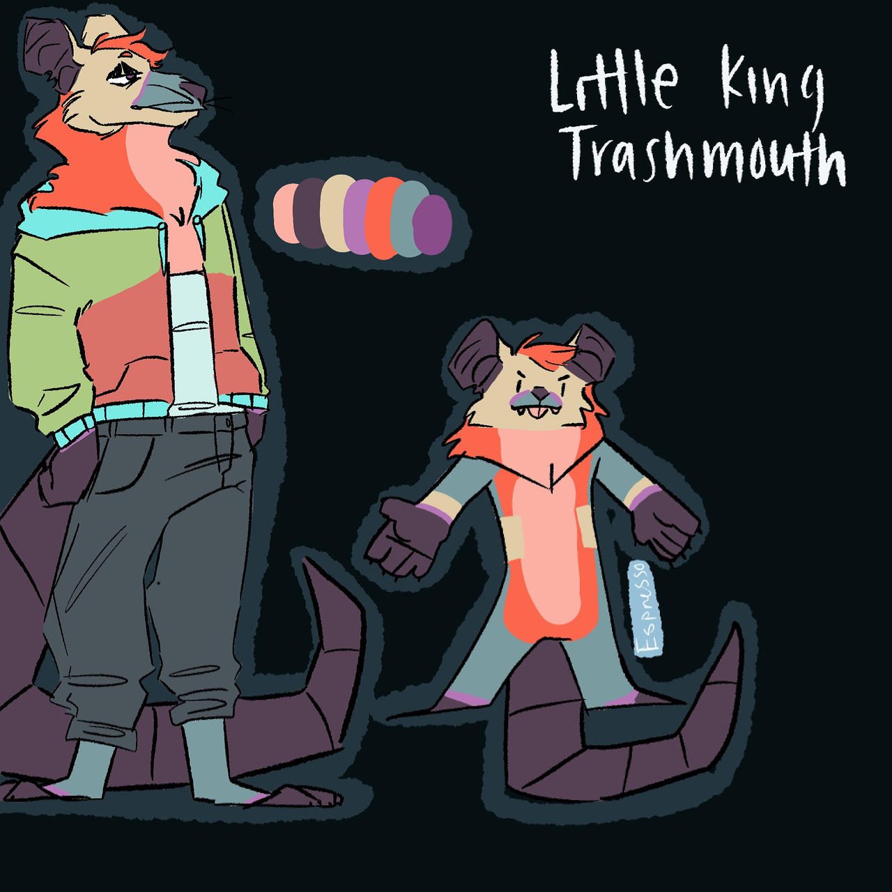 Trash little mouth king LITTLE KING