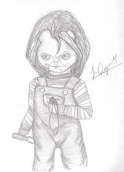 Chucky's final form in Child's play 1 by Laquyn