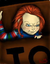 Curse of Chucky: Beloved doll gone bad by Laquyn
