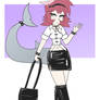 Gothic Sharkgirl with Style: Kas