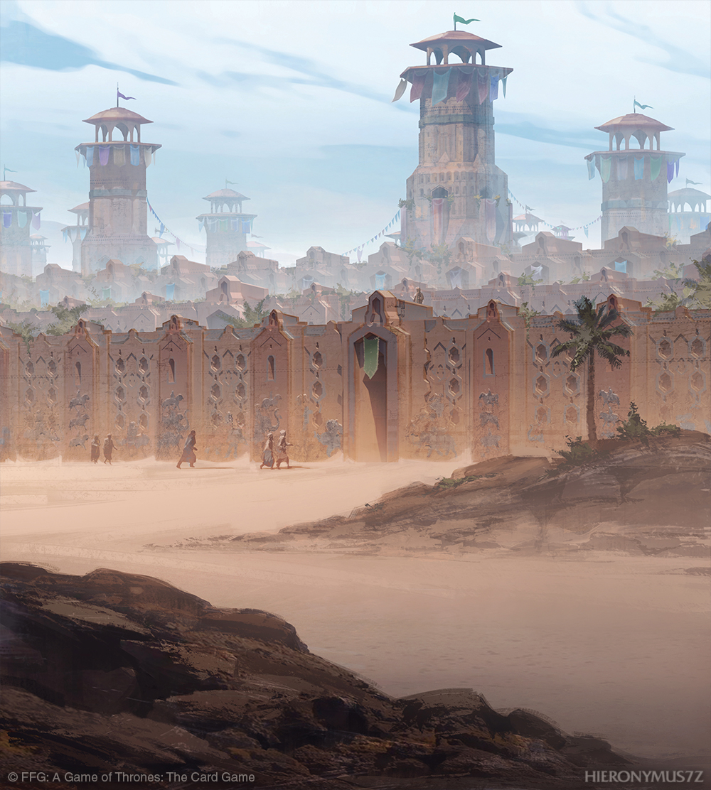 Game of Thrones Qarth by Alfred Khamidullin ImaginaryWesteros