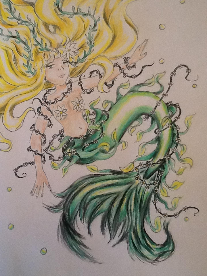 Spring Leaf Fin Mermaid
