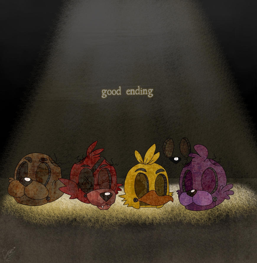 good ending of fnaf 3