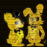 Golden Freddy and Springtrap!!!!