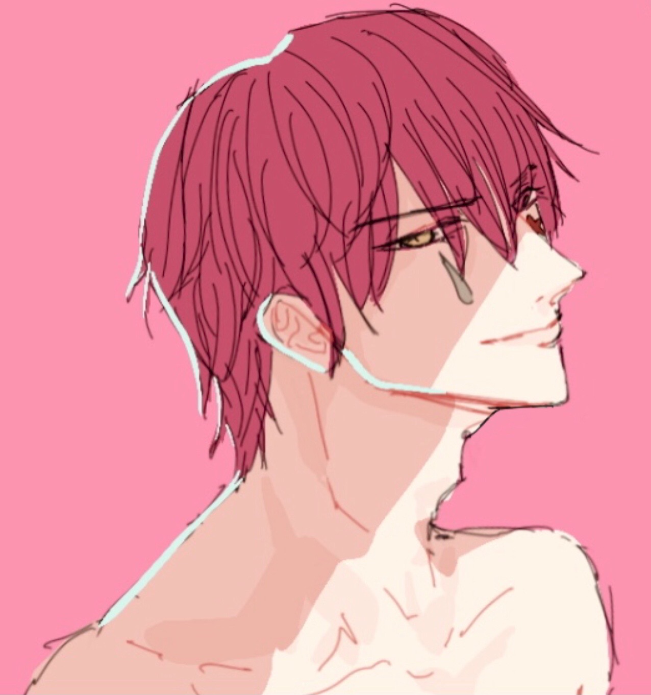 Creepy dude Hisoka hair down by TreeAfro on DeviantArt Creepy dude Hisoka hair down by TreeAfro on DeviantArt