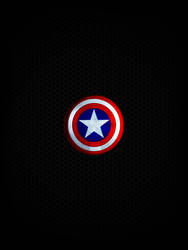 Captain's Shield - HD ipad/iphone/android Wallpape by ShikharSrivastava