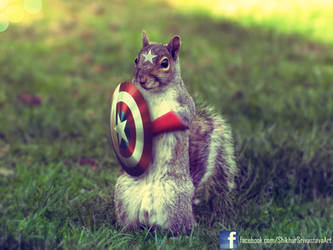 Captain Squirrel - The First Avenger by ShikharSrivastava