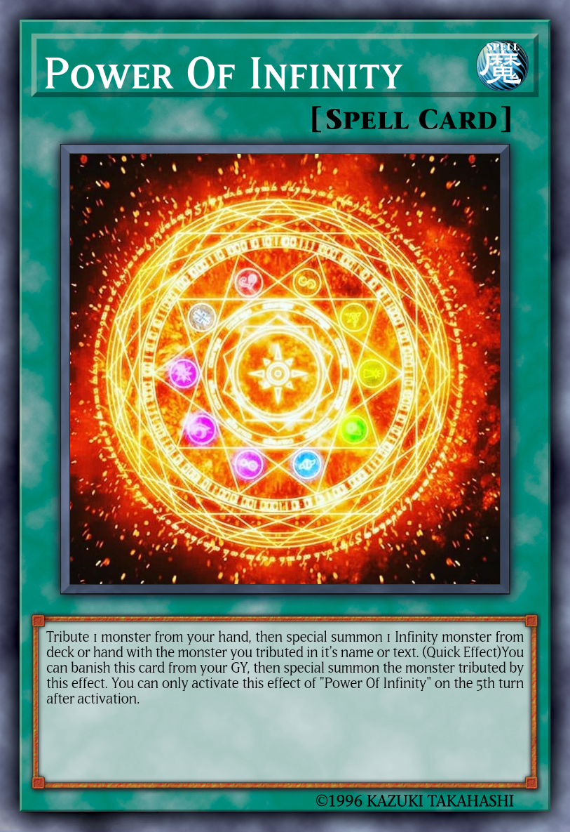 Infinity Power Vip Power Of Infinity by DARKFusion99 on DeviantArt