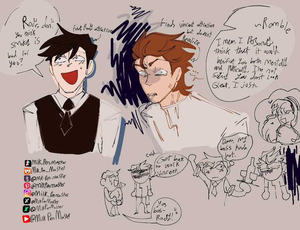 Md Reverse Au Deadplate Reverse AU + switched personality by MilkPenMaster on DeviantArt