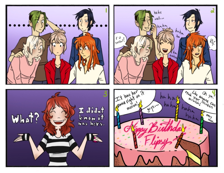 Happy Birthday Flipfloppery By Yaoiobsessedfan