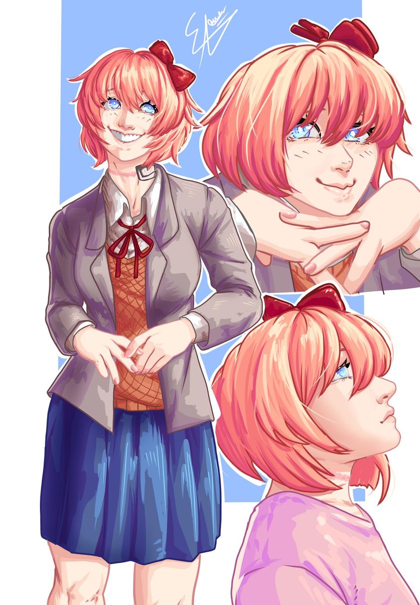 Doki Doki Literature Club! Phone background by Just-Sayori on DeviantArt