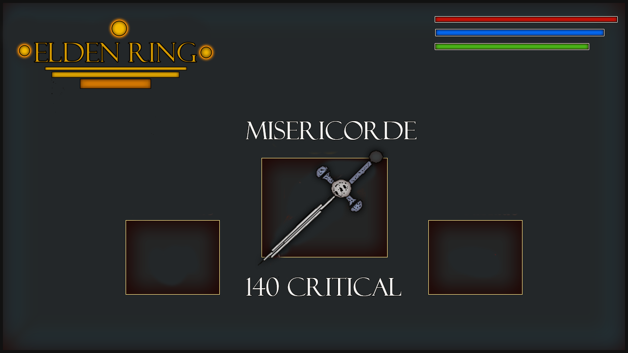 Misericorde Elden Ring by Codebreak1337 on DeviantArt