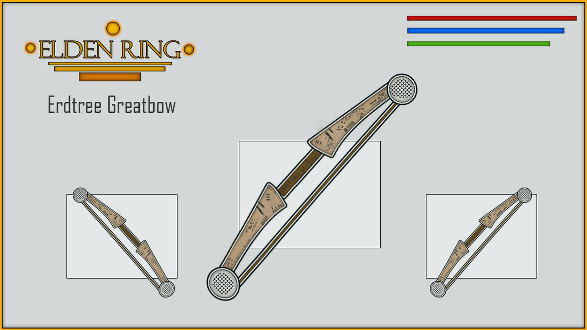 Erdtree Greatbow Elden Ring by Codebreak1337 on DeviantArt
