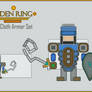 Blue Cloth set warrior armor elden ring