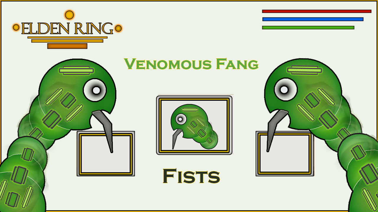 Elden Ring Venomous Fang by Codebreak1337 on DeviantArt