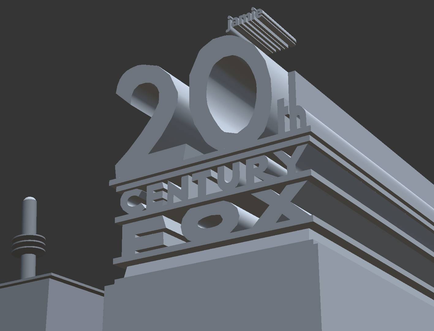 20th Century fox logo 1935 remake - Download Free 3D model by