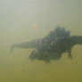 Godzilla spotted underwater