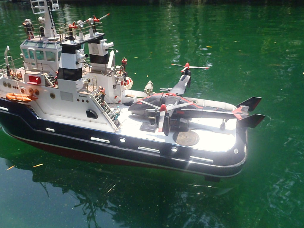 Kodiak Tugboat receives VTOL Black Dragon