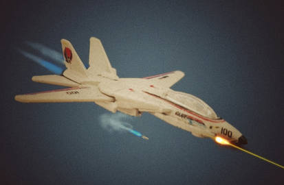 GI-Joe Sky striker, F-14 Tomcat