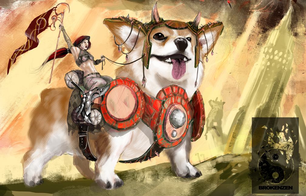 Behold, the War-Corgi