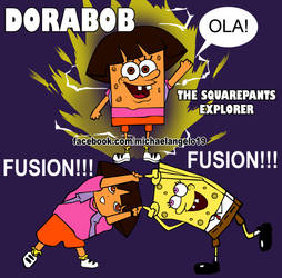 Spongebob and Dora fusion