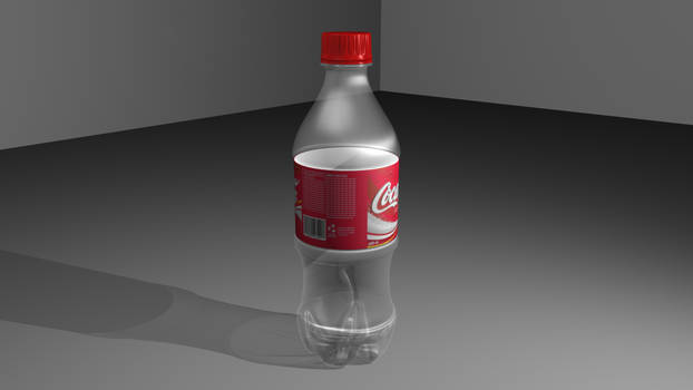 Coke Bottle - First work in Maya