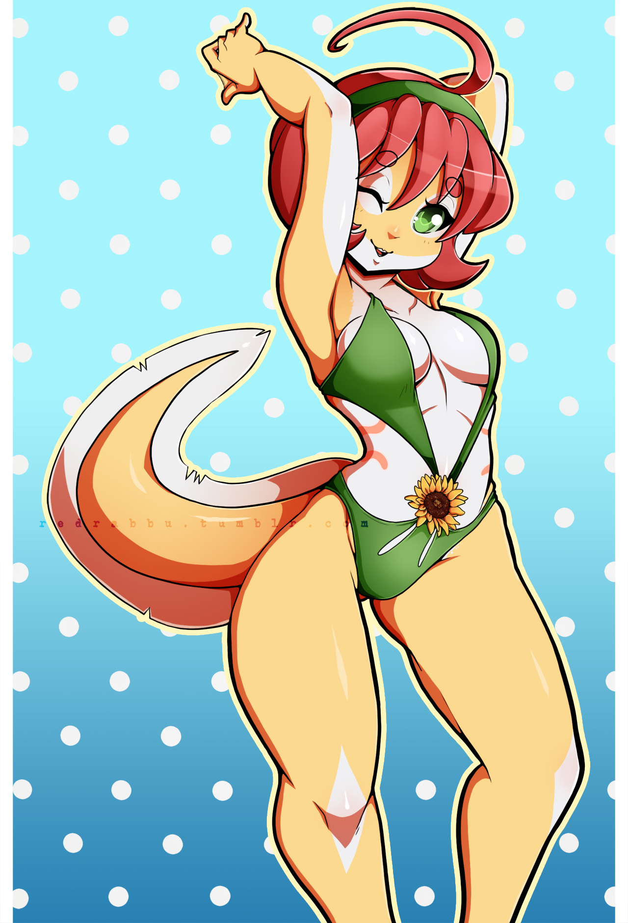 Commission : Solyei Swimsuit