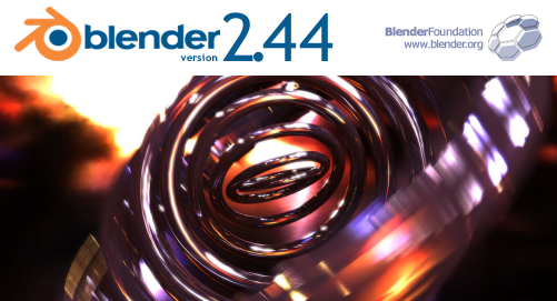 Blender 2.45 splash