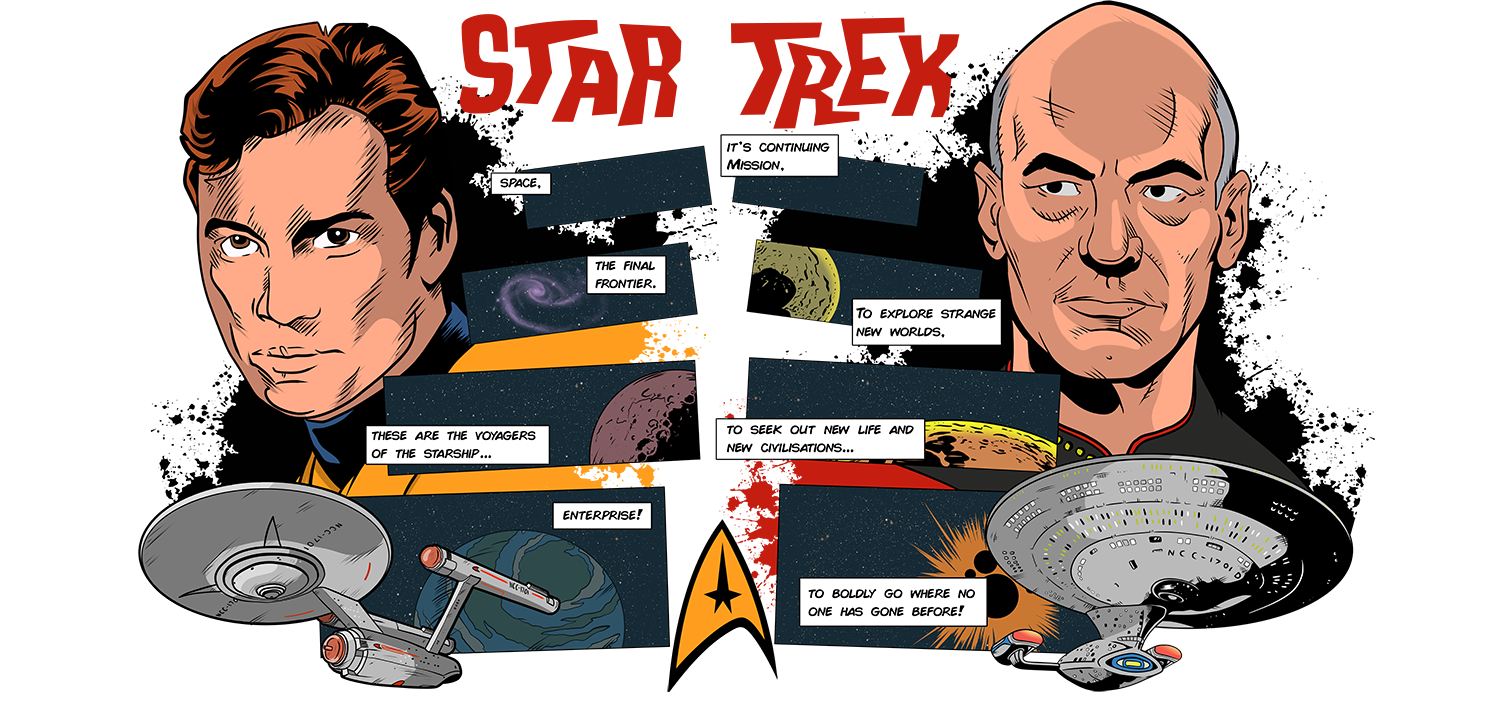 Star Trek from OS to TNG