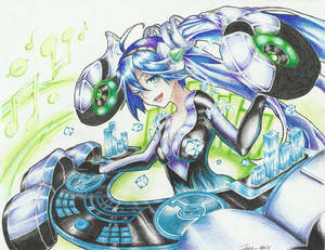 DJ Sona x Hatsune Miku