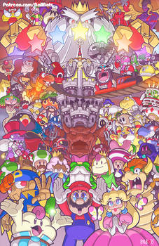 Super Mario RPG Poster