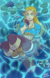 Breath of the Wild Zelda!  (Alternate Version)