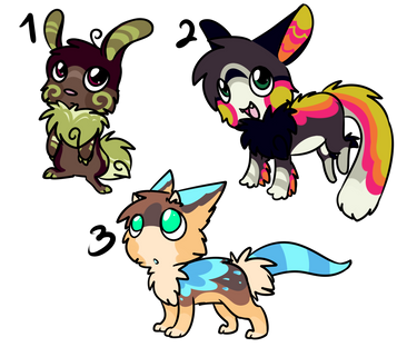 Creature Bid Adoptables (Set 1) +CLOSED+