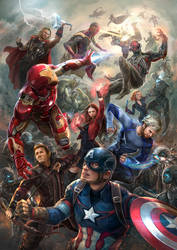Avengers: Age of Ultron Fanart by chanlien