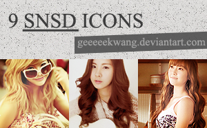 9 SNSD ICONS