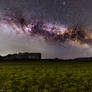 First milkyway 2021 with landscape