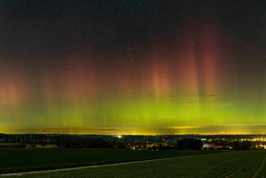 northern lights over germany 2 - 600watcherspecial