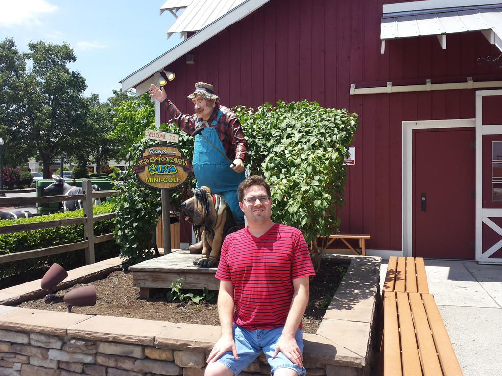 Me at Ripley farm mini golf by jonwii on DeviantArt