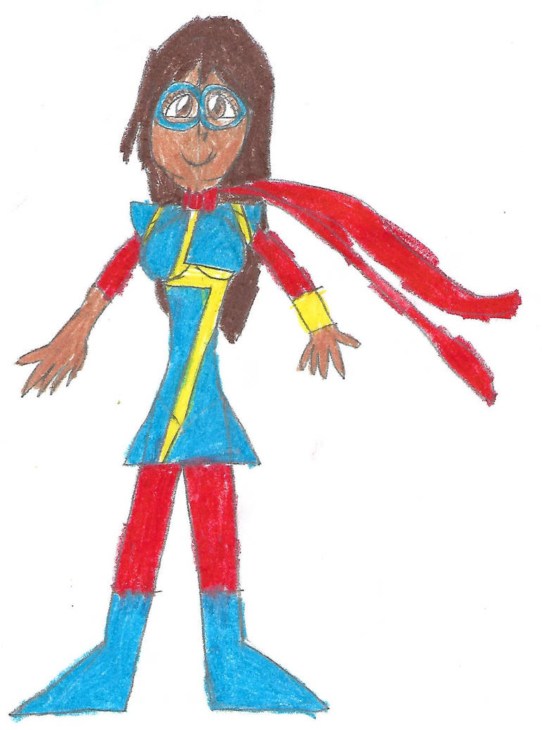 Ms Marvel aka Kamala Khan (Fanart) by jonwii on DeviantArt