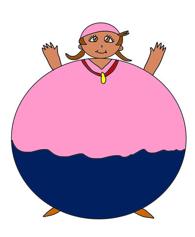 Inflated Izzy (Digital Fanart) by jonwii on DeviantArt