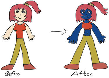 Rubi Hakura (Before and After)