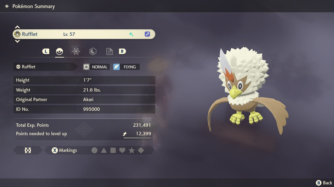 Pokemon Rufflet Evolution Shiny Shiny Rufflet on Pokemon Legends Arceus by jonwii on DeviantArt