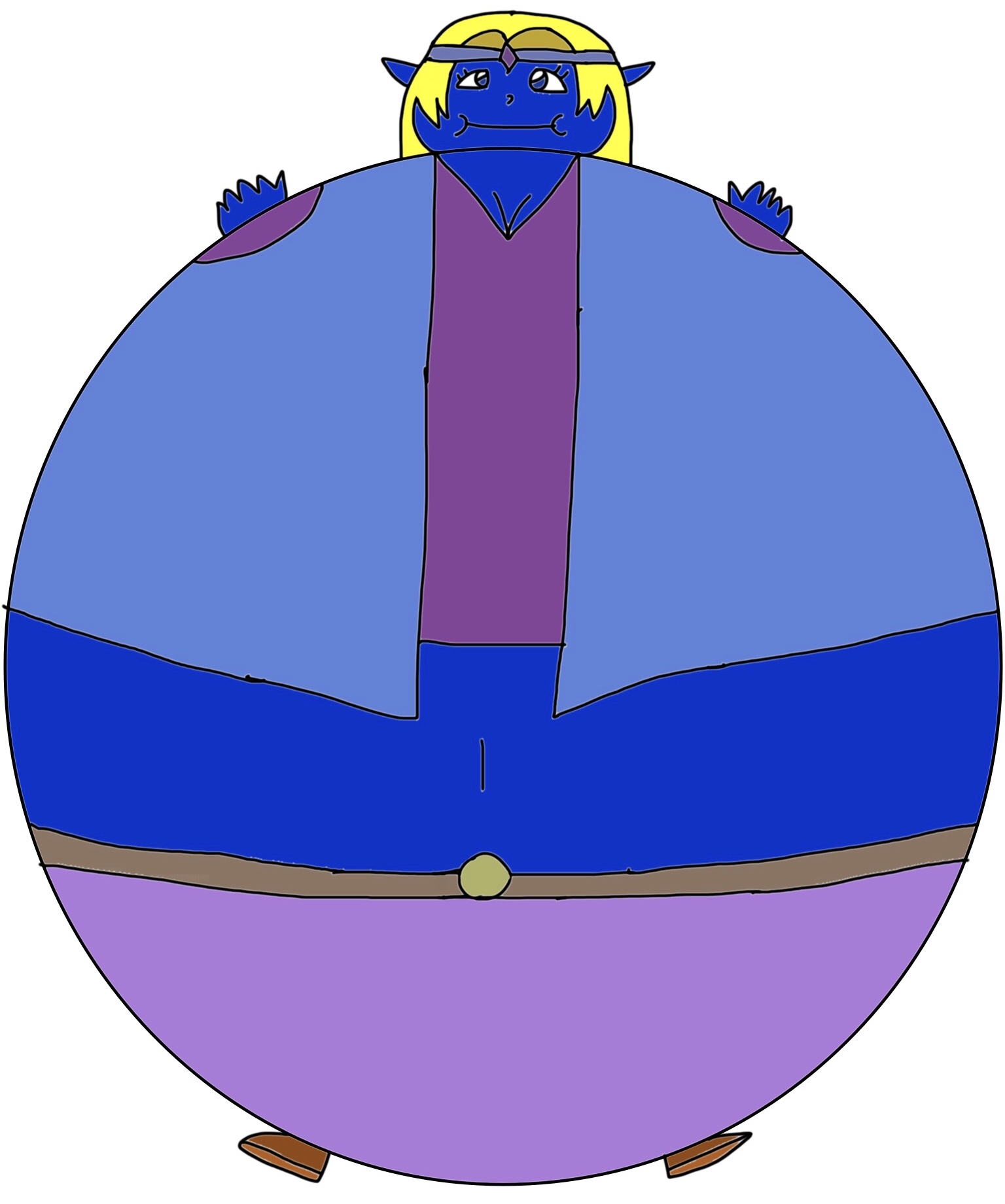 Zelda Inflation Blueberry CDI Zelda (Fanart) by jonwii on DeviantArt