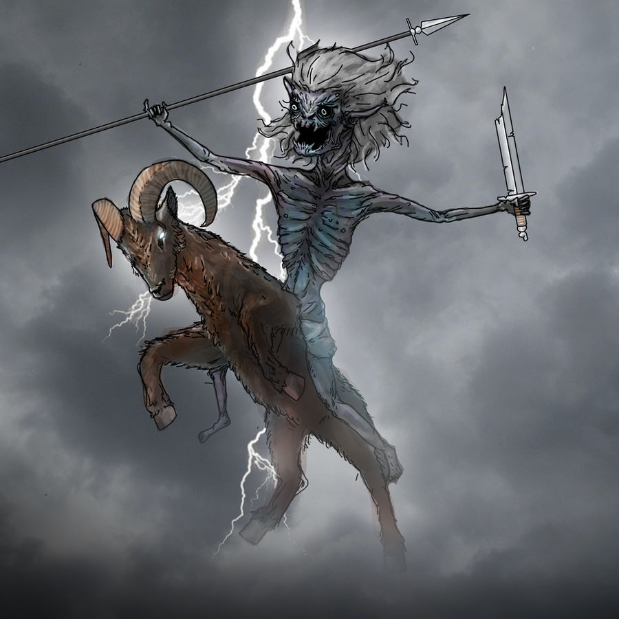 Ghost Rider Goat The Goatrider 1 by Gjallarhoorn on DeviantArt