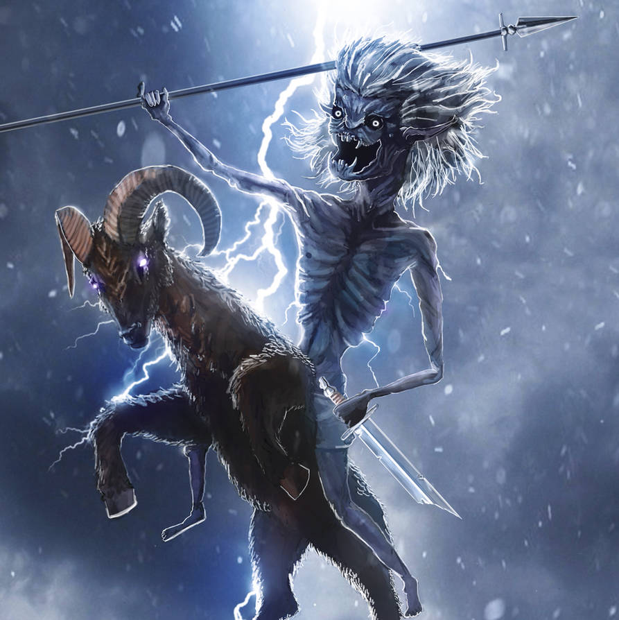 Ghost Rider Goat goatrider by Gjallarhoorn on DeviantArt