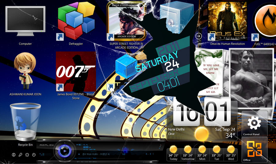 windows 7 custome by ashwanijoon on DeviantArt