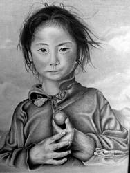 Tibetan girl