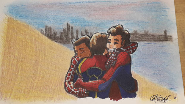Hug Spider Man Explore the Best Tomhollandspidermanfanart Art | DeviantArt