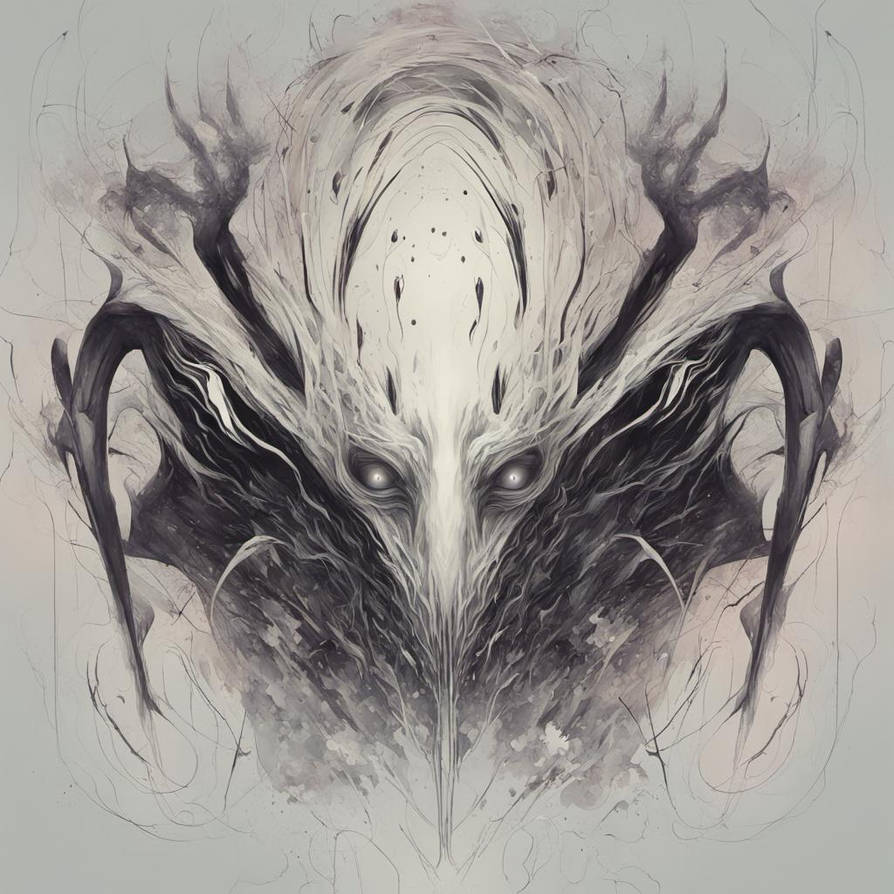 Abstract creature from the void by rahubs on DeviantArt